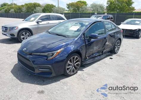 2022 Toyota Corolla Se from USA, damaged, VIN 5YFS4MCE7NP116448